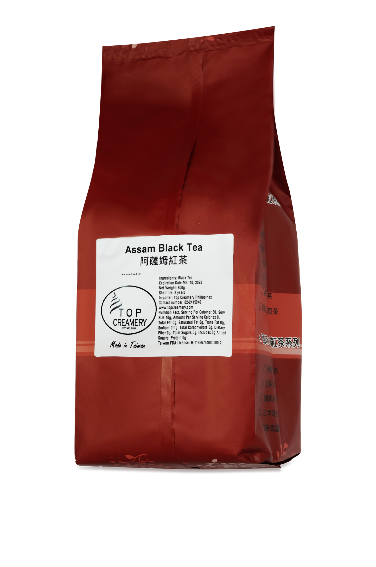 TOP Creamery Assam Black Tea Loose Leaves 600g