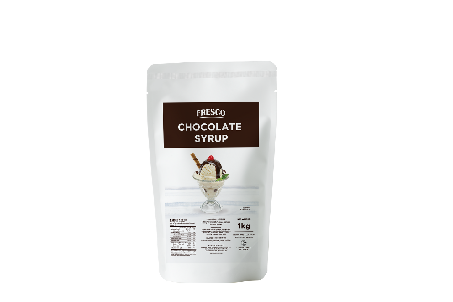 Fresco Chocolate Syrup 1kg