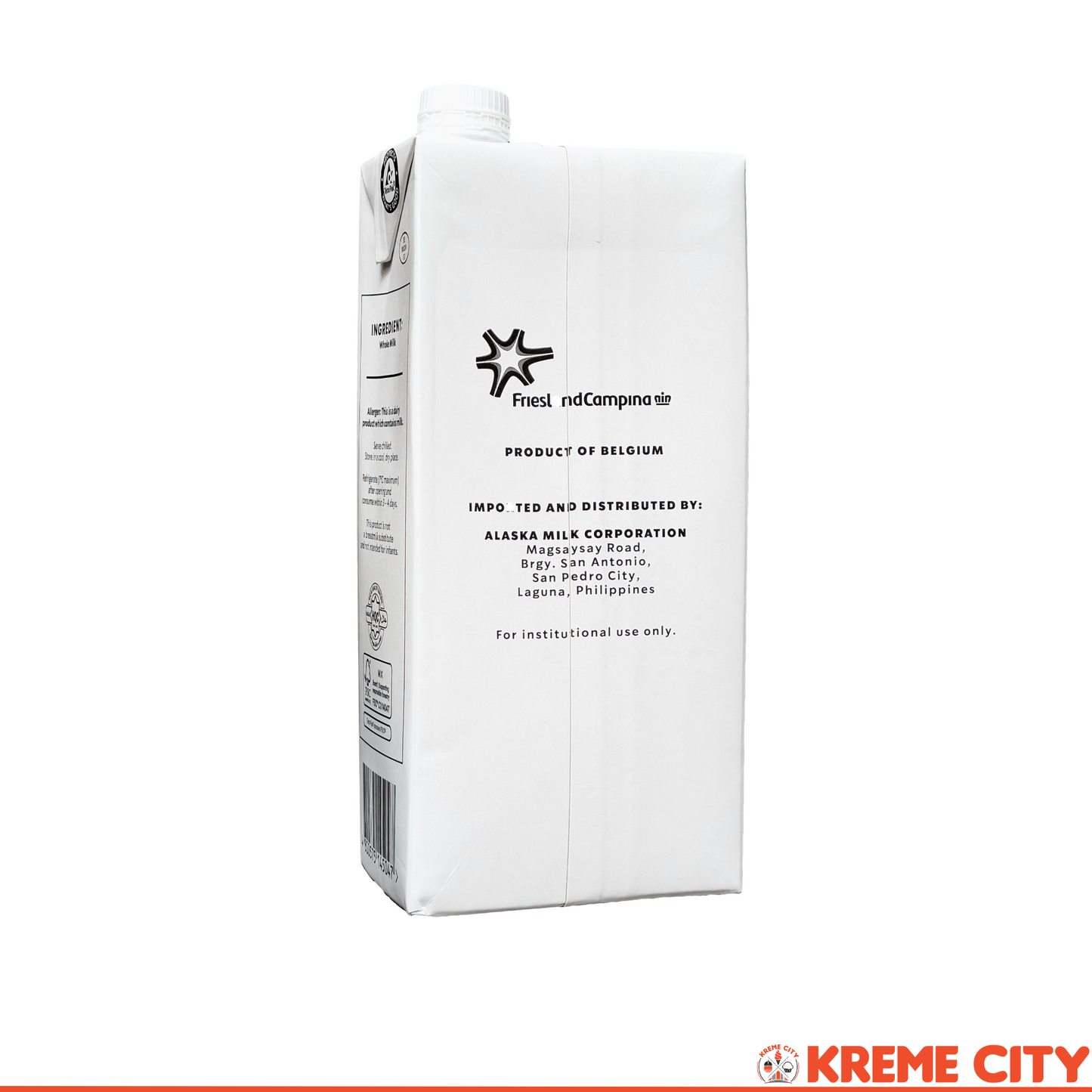 Alaska Barista Milk 100% Fresh Full Cream Milk 3.5% Fat 1L