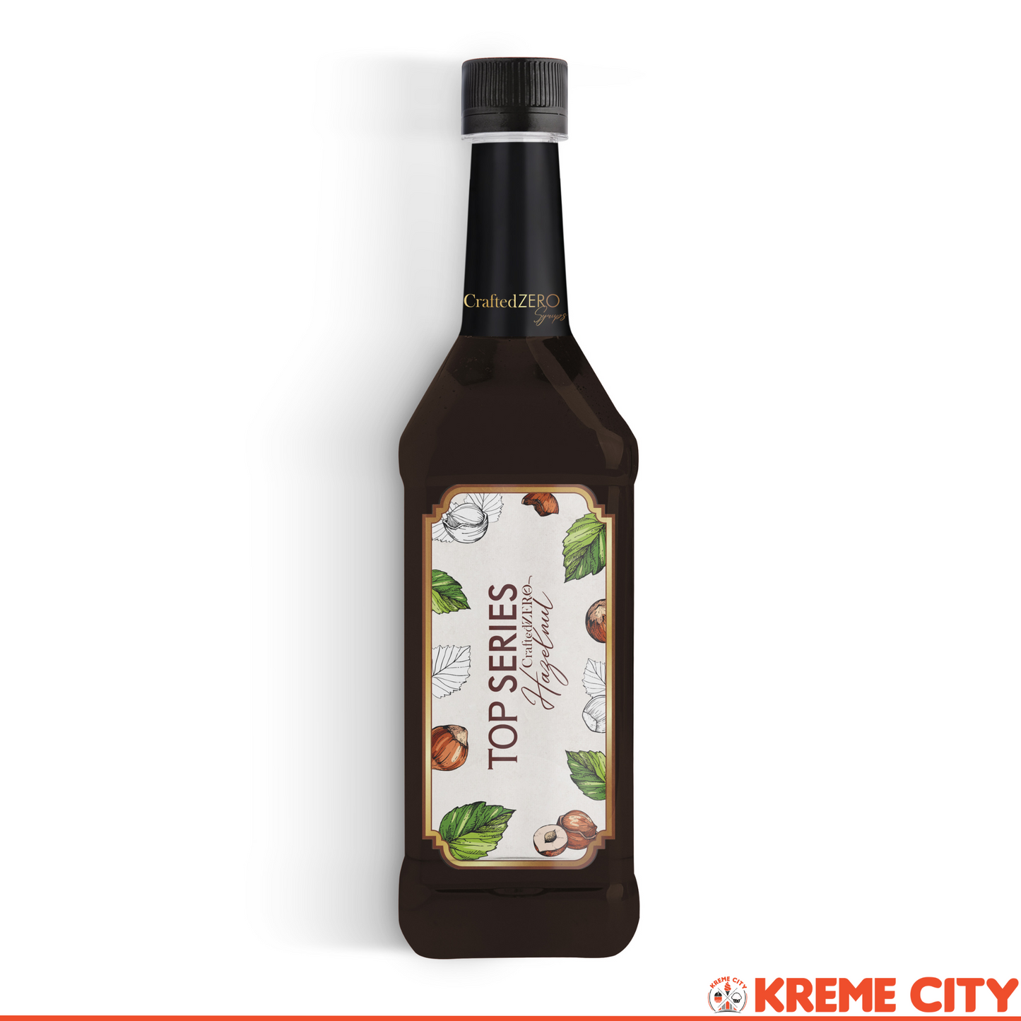 TOP Creamery Top Series CraftedZERO Hazelnut Syrup 750ml