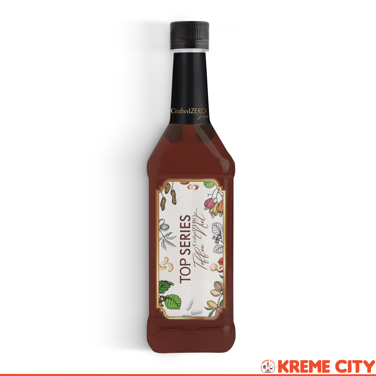 TOP Creamery Top Series CraftedZERO Toffee Nut Syrup 750ml