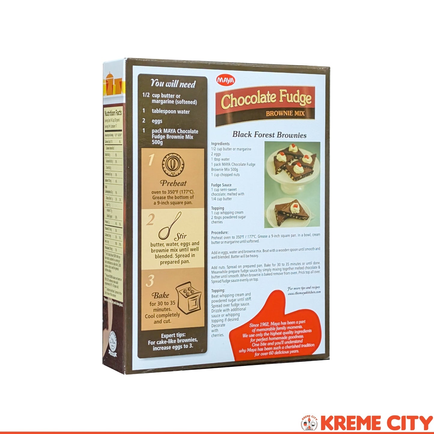 Maya Chocolate Fudge Brownie Mix 500g