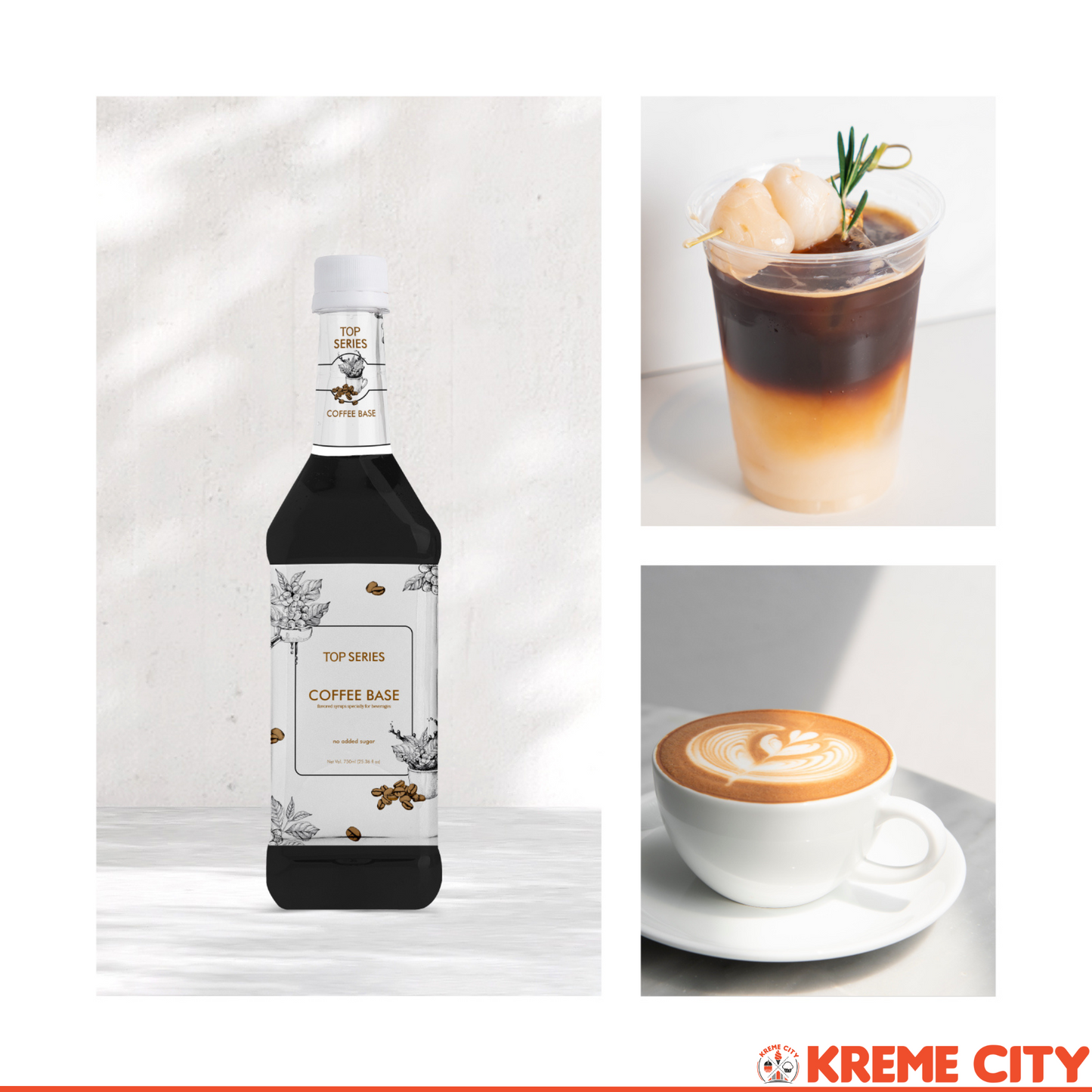 TOP Creamery Top Series Coffee Base Syrup 750ml