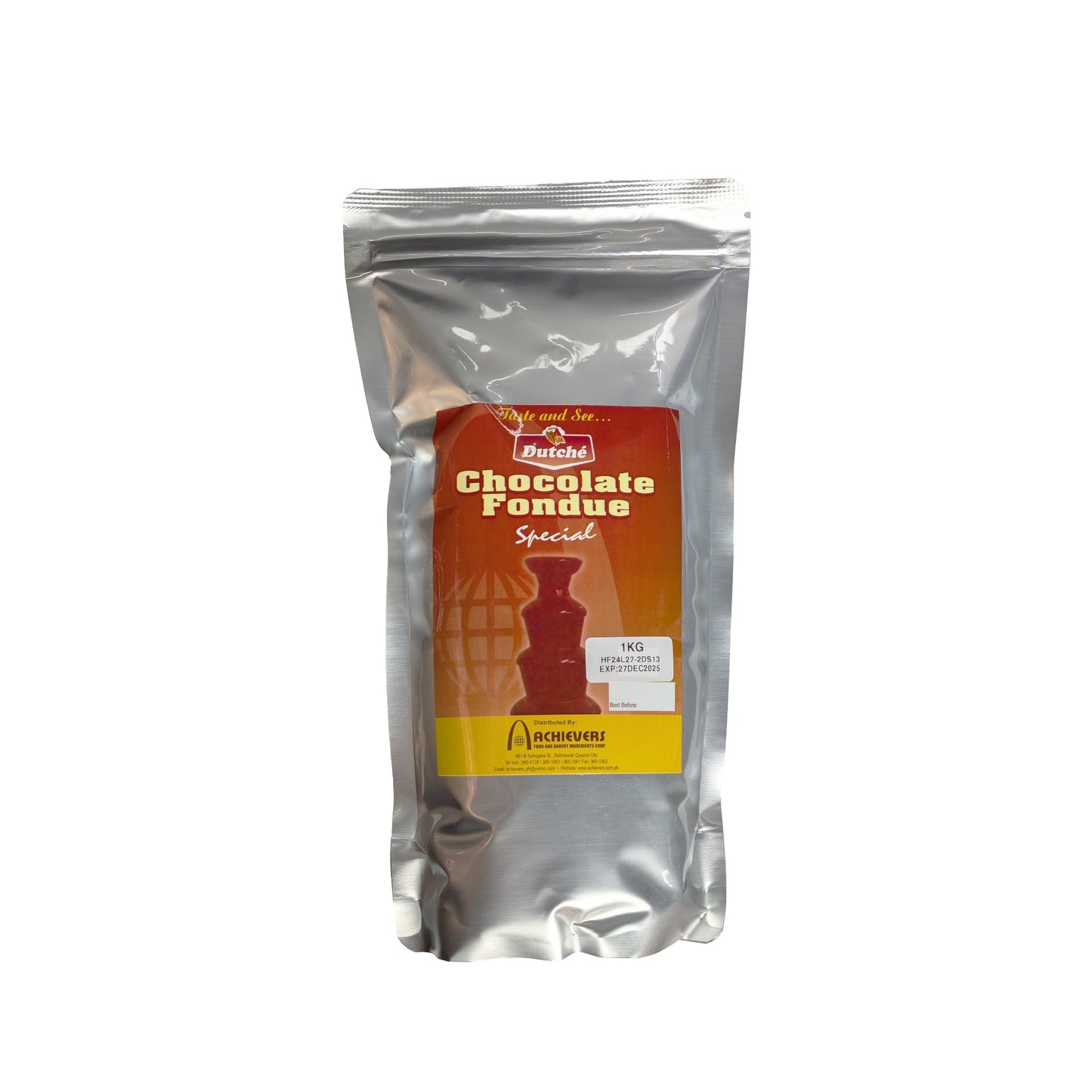 Dutche Chocolate Fondue Special 1kg