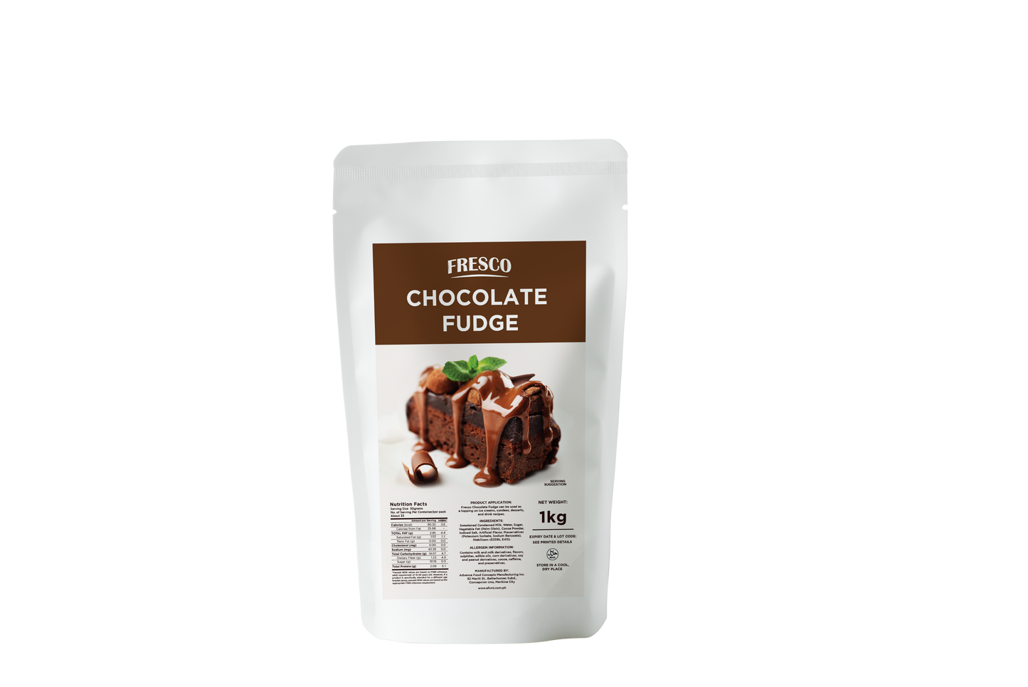 Fresco Chocolate Fudge 1kg