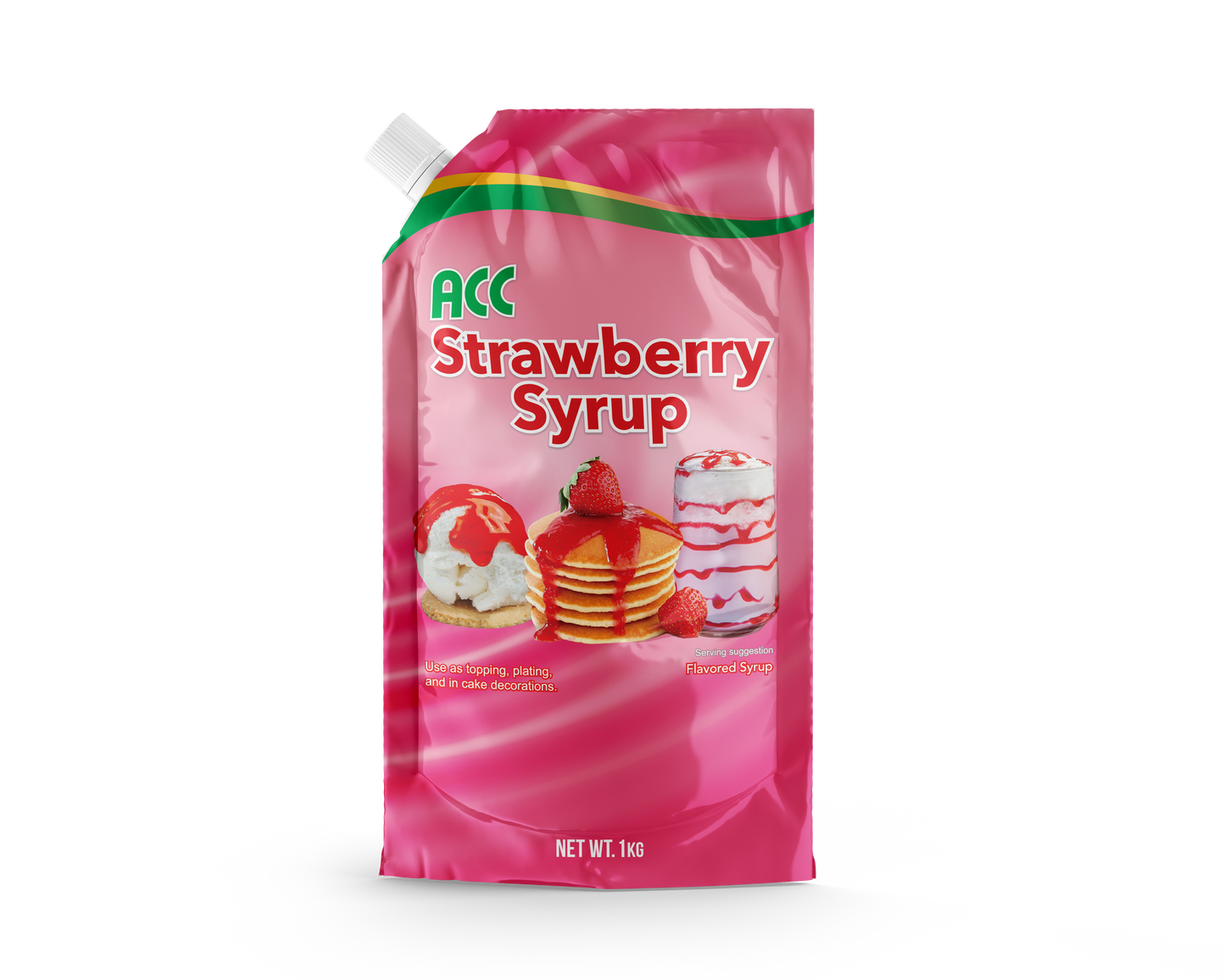 Achievers ACC Strawberry Syrup 1kg