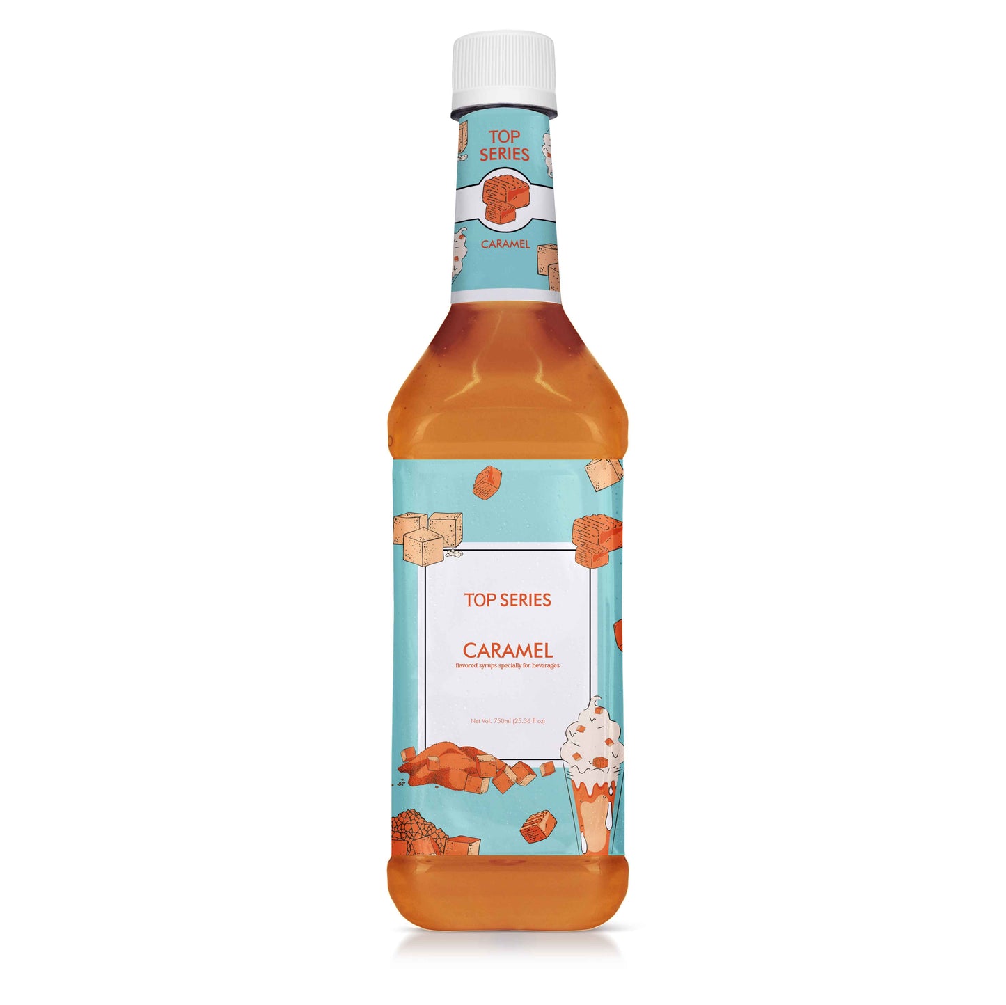 TOP Creamery Top Series Caramel Syrup 750ml