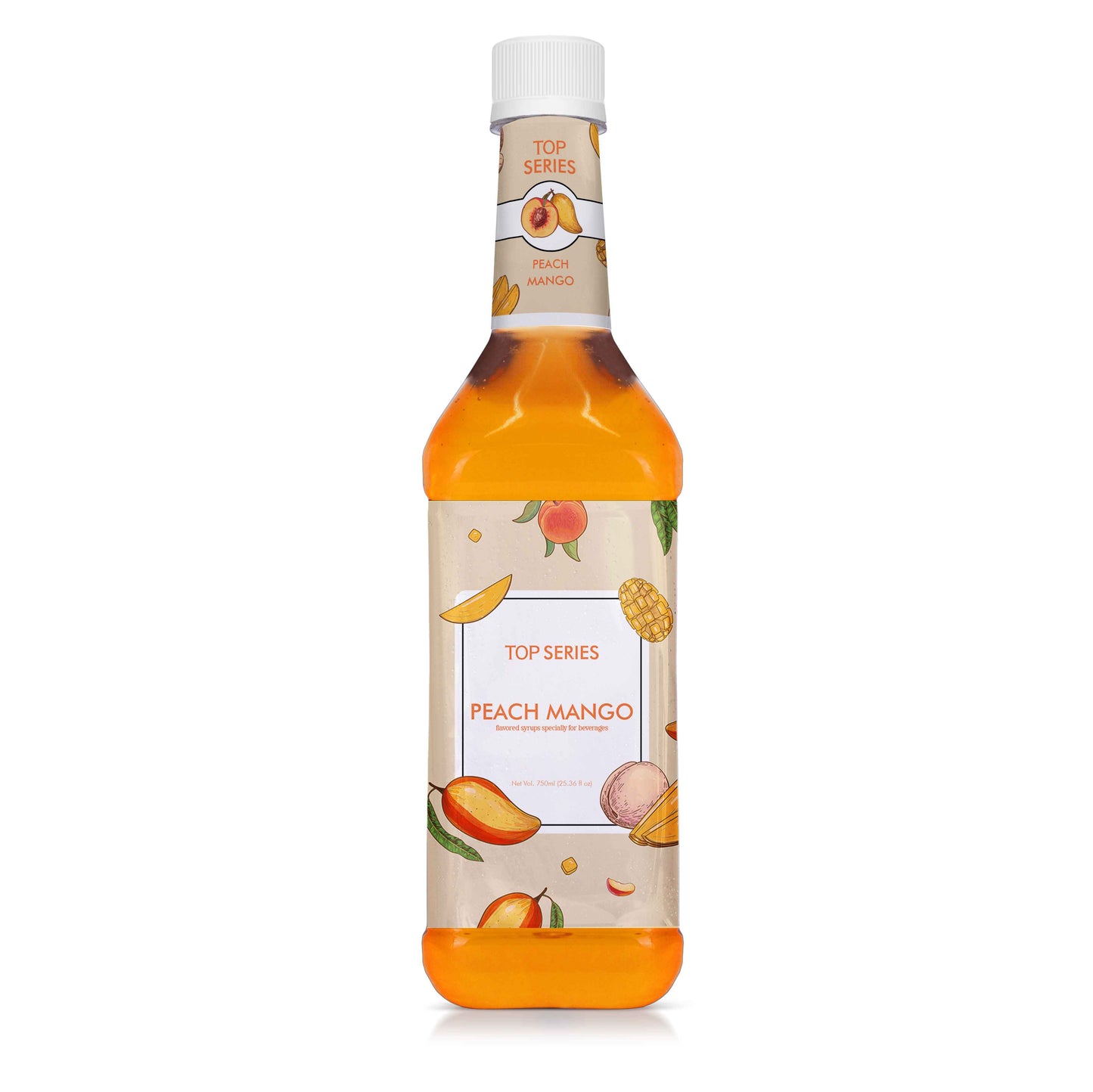 TOP Creamery Top Series Peach Mango Syrup 750ml