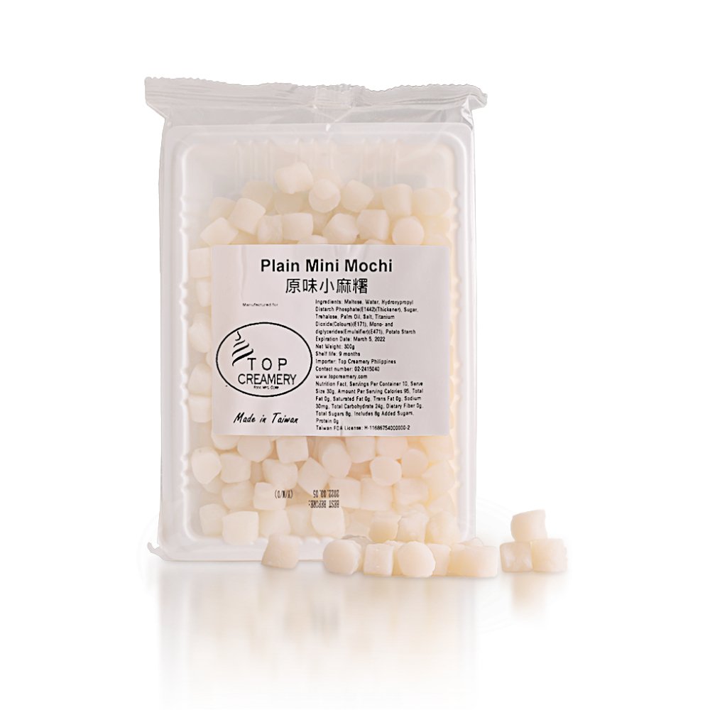 TOP Creamery Plain Mini Mochi 300g - Kreme City Supplies
