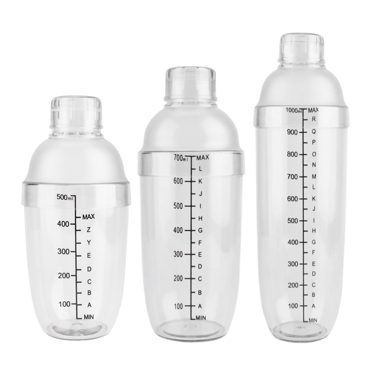 Kreme City Acrylic Milk Tea Cocktail Shaker