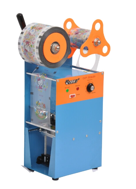 Manual Cup Sealer Machine with Counter (Random Color/Brand) - kremecitysupplies