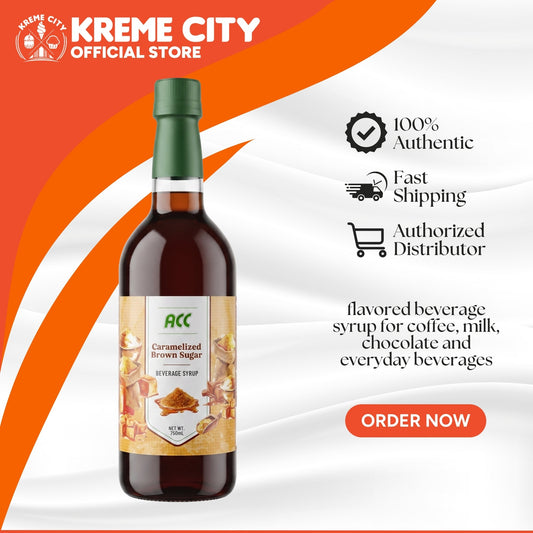 Achievers ACC Caramelized Brown Sugar Beverage Syrup 750ml