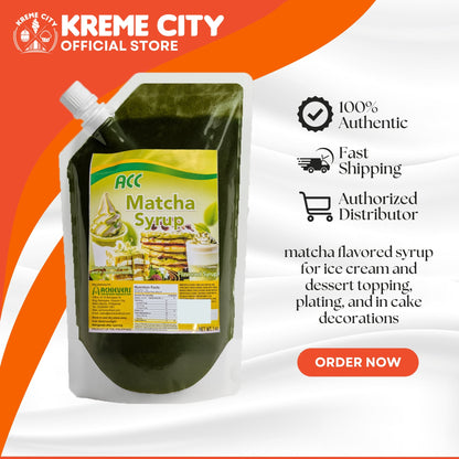 Achievers ACC Matcha Syrup 1kg