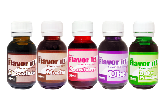 Achievers ACC Flavor-It! Food Coloring and Flavoring 30ml/120ml