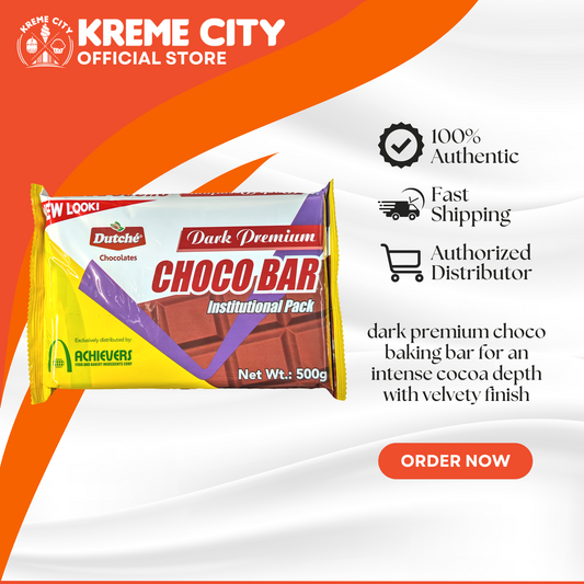 Dutche Dark Premium Chocolate Baking Bar 500g
