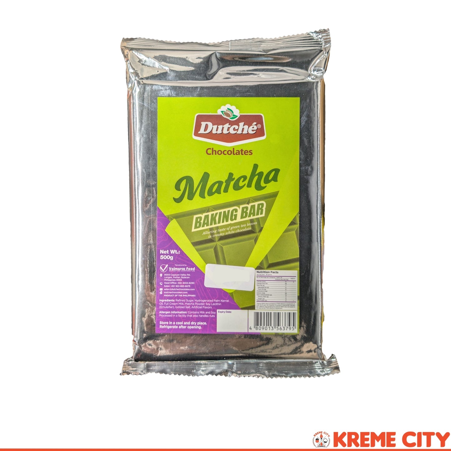 Achievers ACC Matcha Baking Bar 500g
