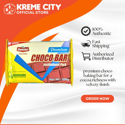 Dutche Premium Chocolate Baking Bar 500g