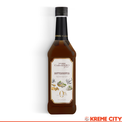 TOP Creamery Top Series CraftedZERO Butterscotch Syrup 750ml