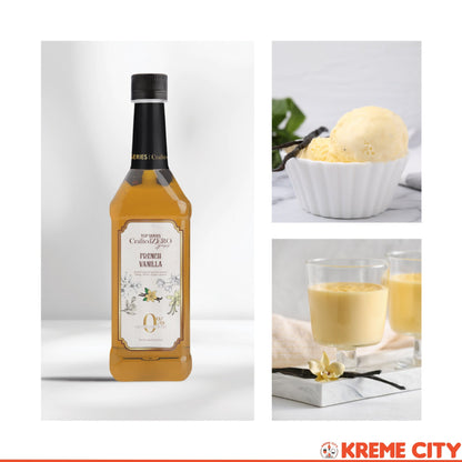 TOP Creamery Top Series CraftedZERO French Vanilla Syrup 750ml