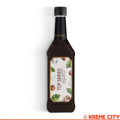 TOP Creamery Top Series CraftedZERO Hazelnut Syrup 750ml