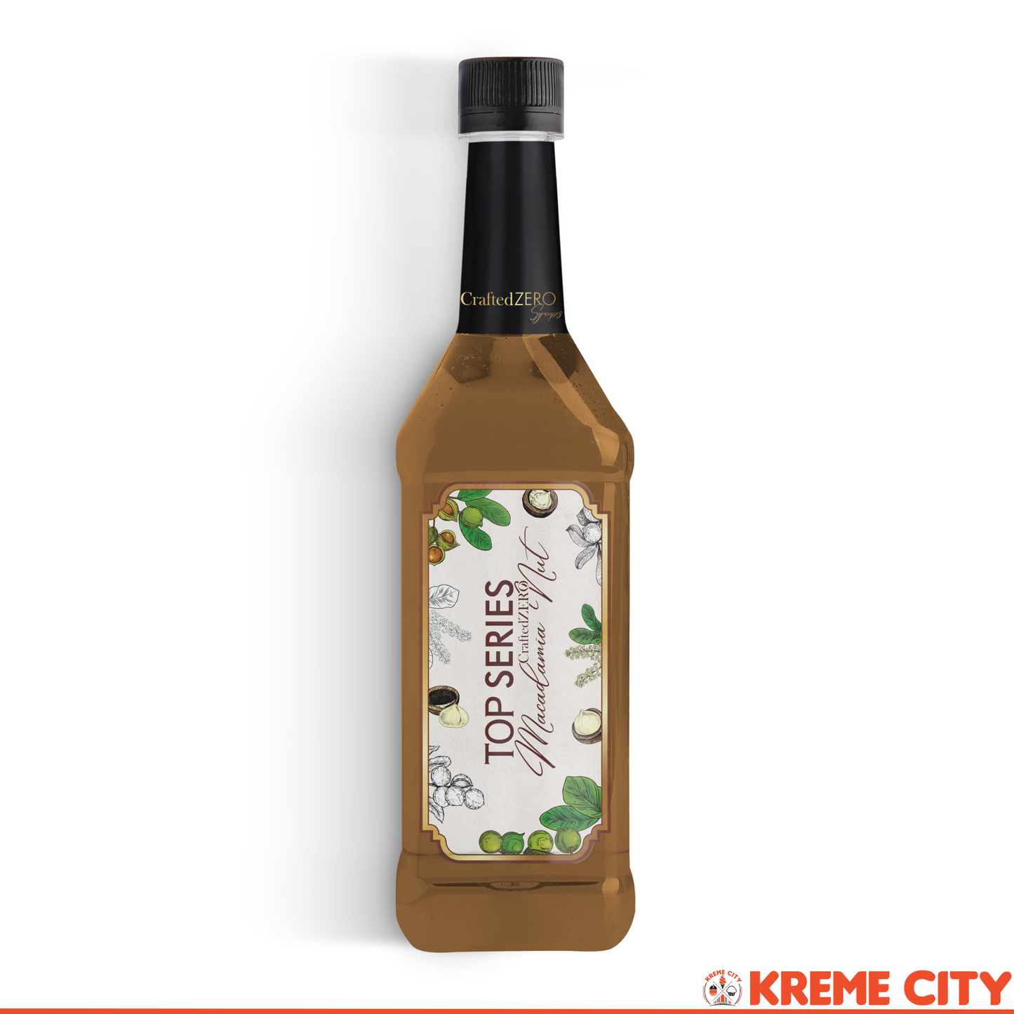 TOP Creamery Top Series CraftedZERO Macadamia Nut Syrup 750ml