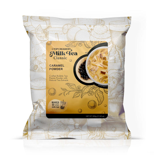Top Creamery Caramel Milk Tea Powder 500g