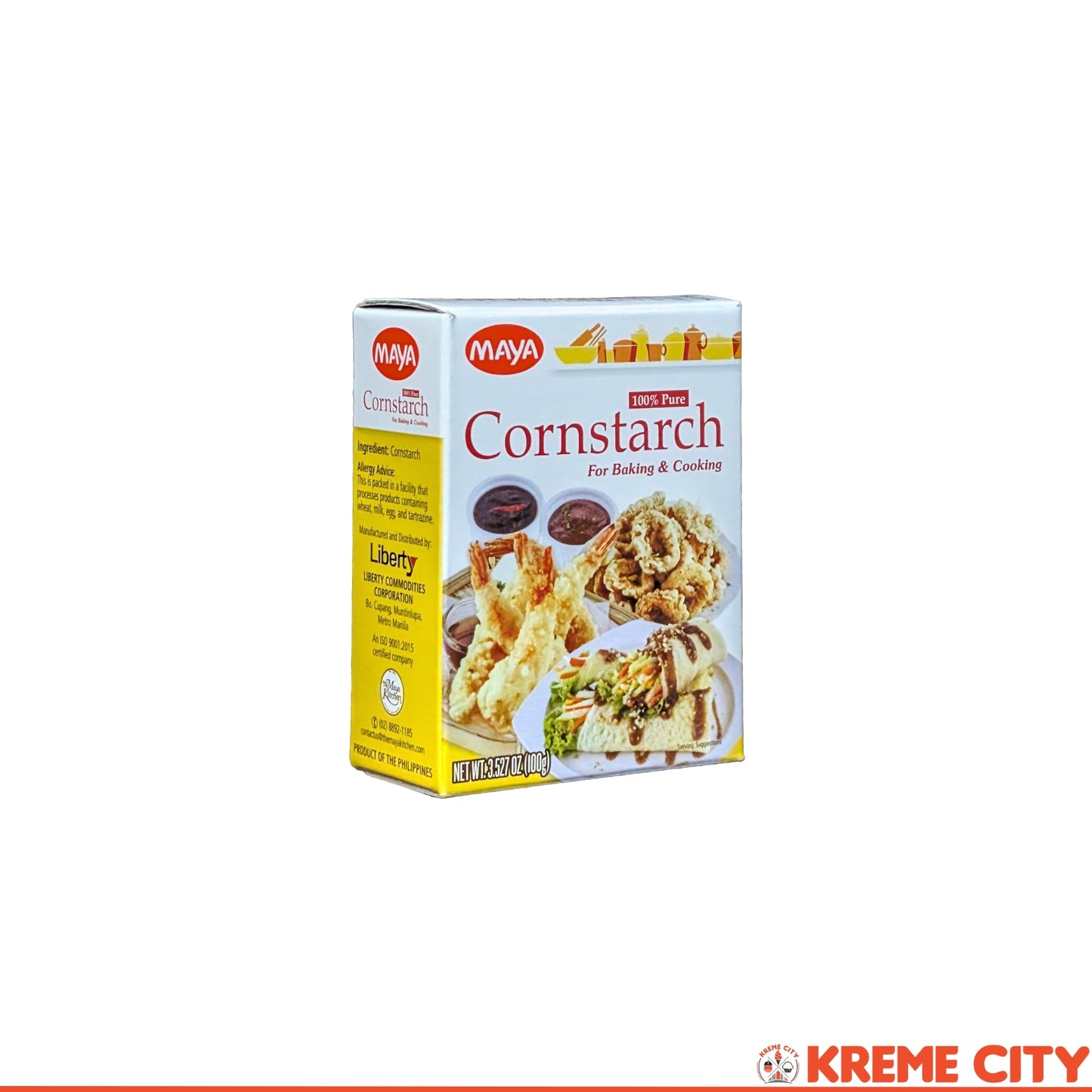 Maya 100% Pure Cornstarch 100g