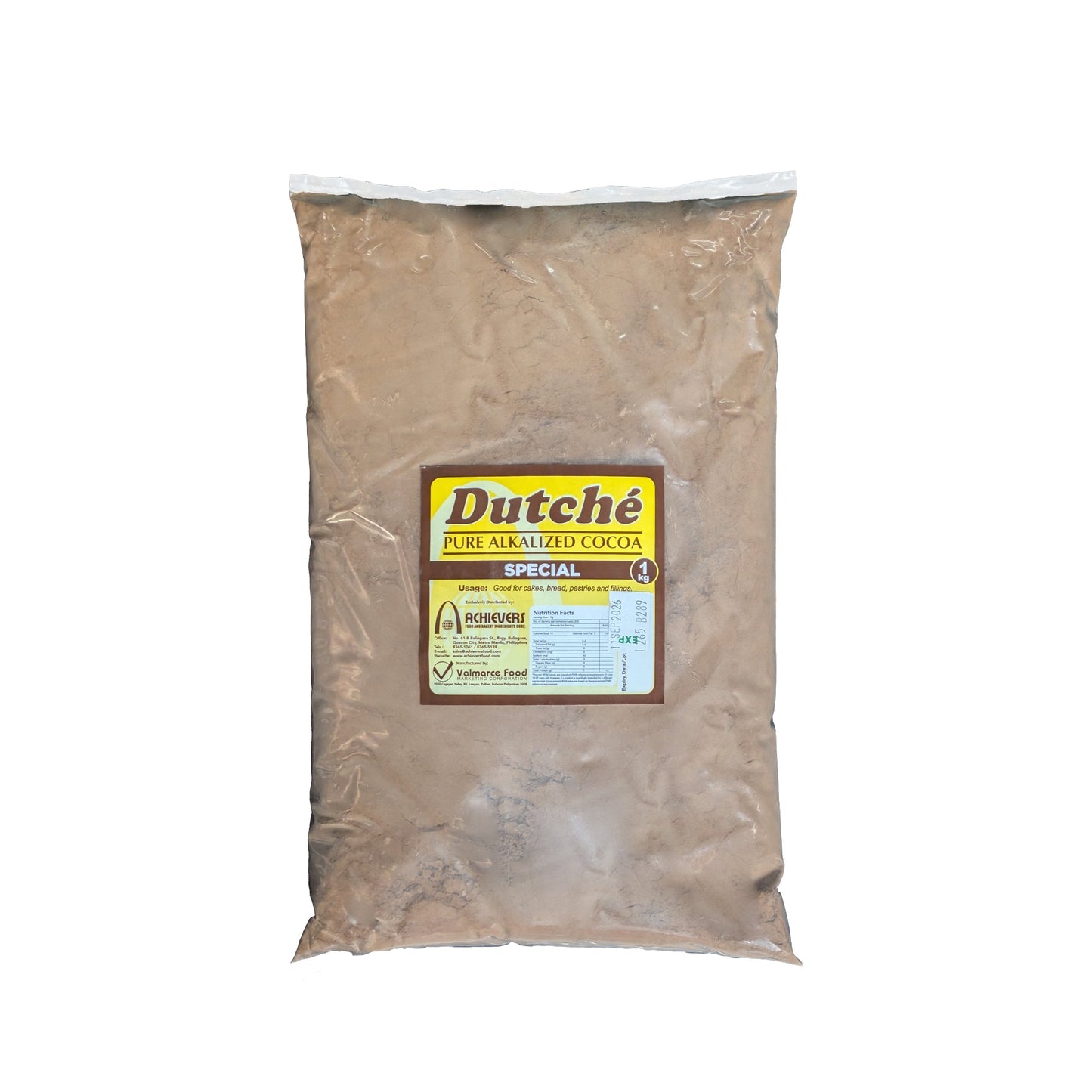 Dutche Pure Alkalized Cocoa Powder Special 1kg