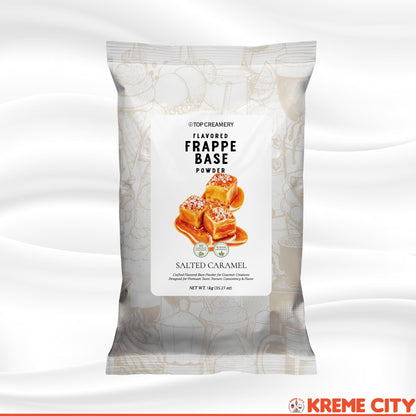 TOP Creamery Salted Caramel Frappe Base Powder 1kg