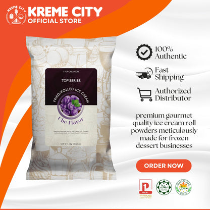 TOP Creamery Top Series Ube Fried Ice Cream Powder Premix 1kg