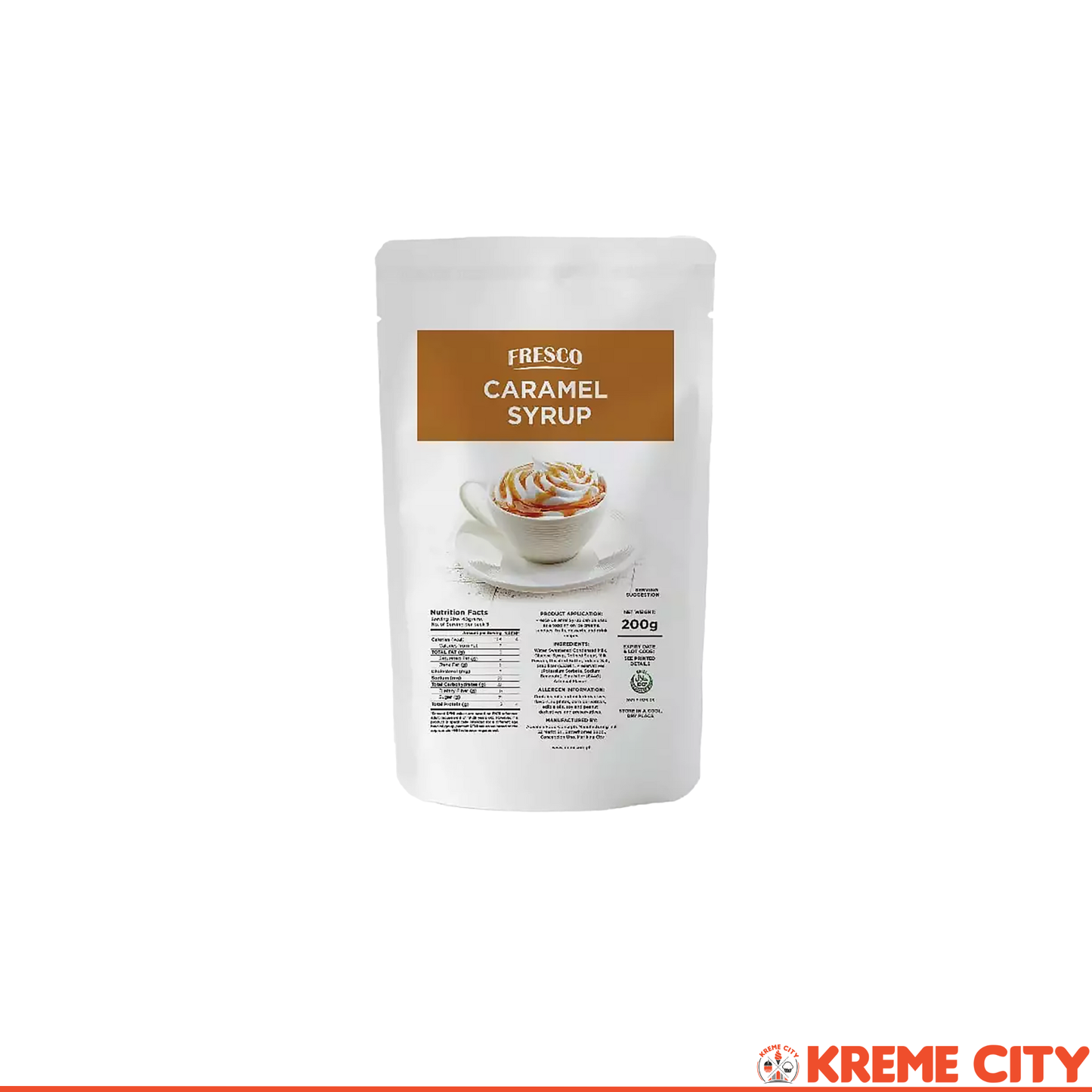 Fresco Caramel Syrup 200g