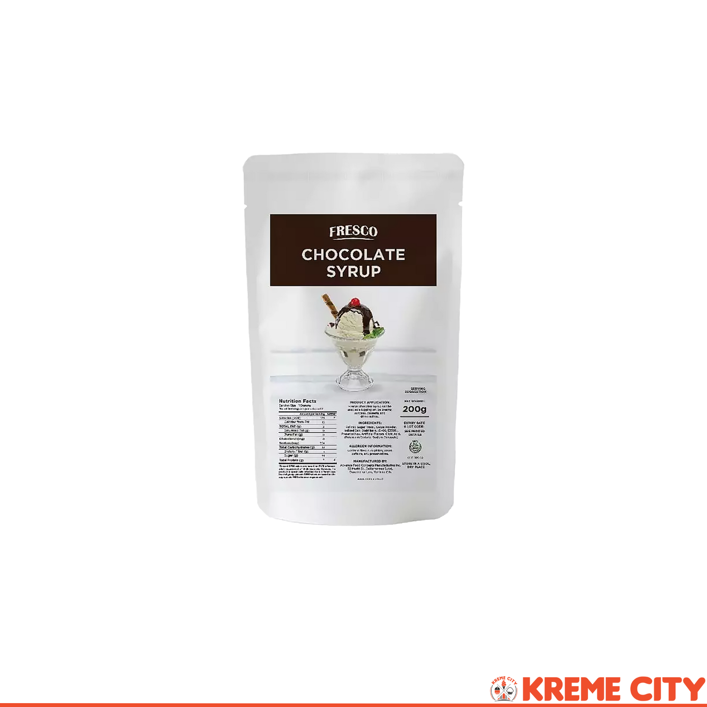 Fresco Chocolate Syrup 200g