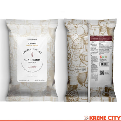 TOP Creamery Top Series Reserve Edition Frozen Yogurt Acai Berry Powder Premix 1kg
