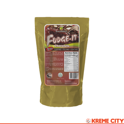 Bakersfield Fudge-It Chocolate Topping Filling Coating 1kg