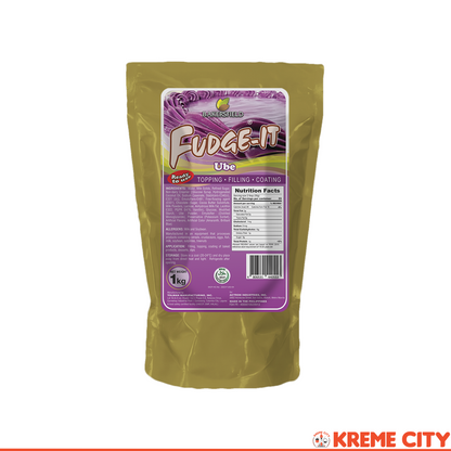 Bakersfield Fudge-It Ube Topping Filling Coating 1kg