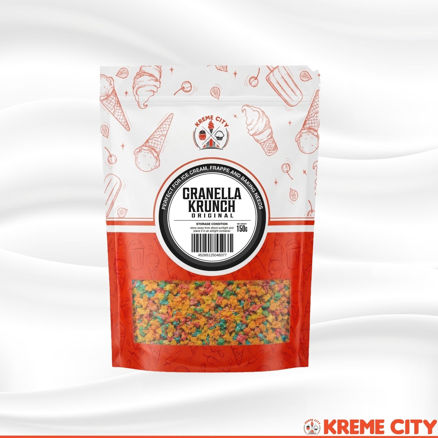 Kreme City Granella Krunch Original 150g