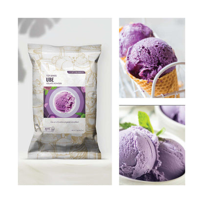 TOP Creamery Top Series Gelato Ube Ice Cream Powder Premix 1kg