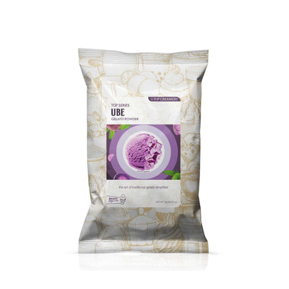TOP Creamery Top Series Gelato Ube Ice Cream Powder Premix 1kg