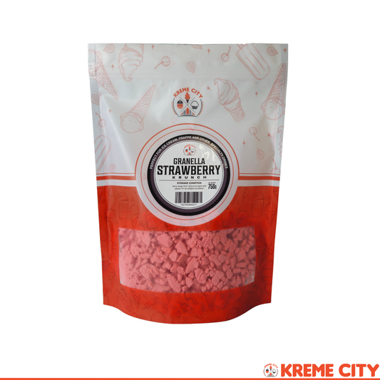 Kreme City Granella Krunch Strawberry 750g