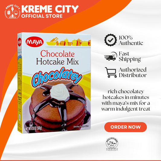 Maya Chocolate Hotcake Mix Chocolatey 500g