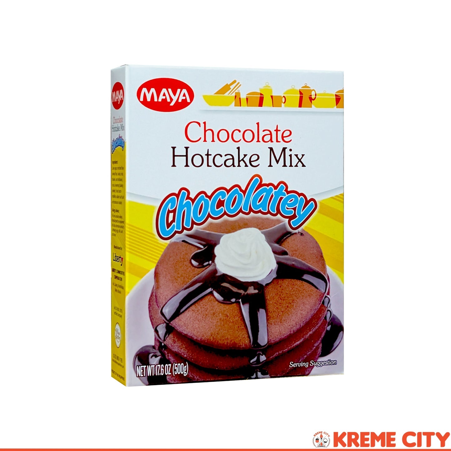 Maya Chocolate Hotcake Mix Chocolatey 500g