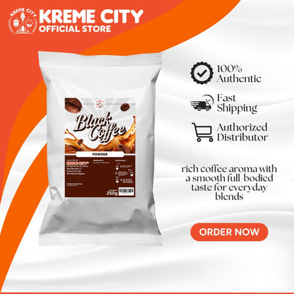 Kreme City Black Coffee Powder 250g