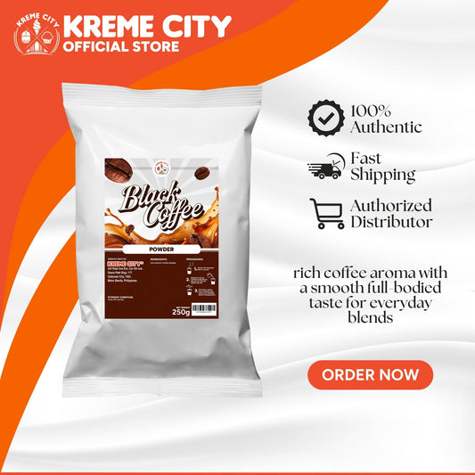 Kreme City Black Coffee Powder 250g