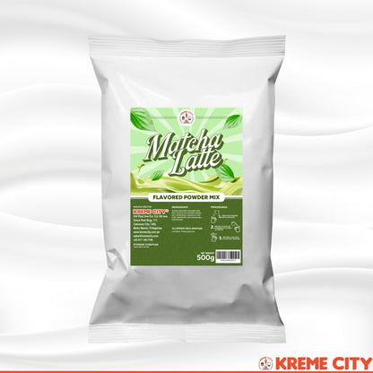Kreme City Matcha Latte Flavored Powder Mix 500g