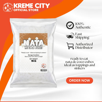 Kreme City Nata de Coco Cubes 1kg