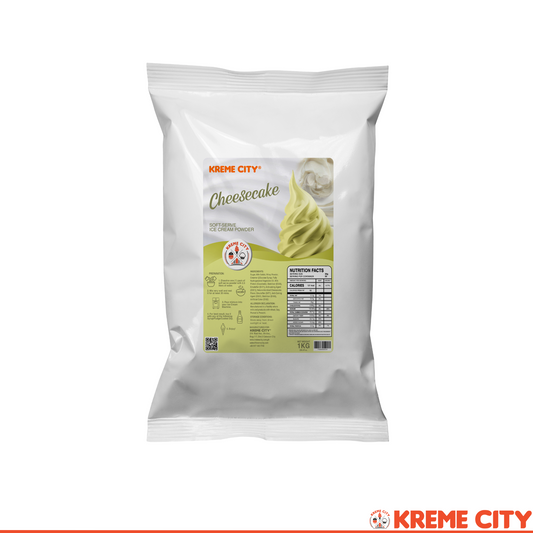 Kreme City Cheesecake Soft Serve Ice Cream Powder Premix 1kg