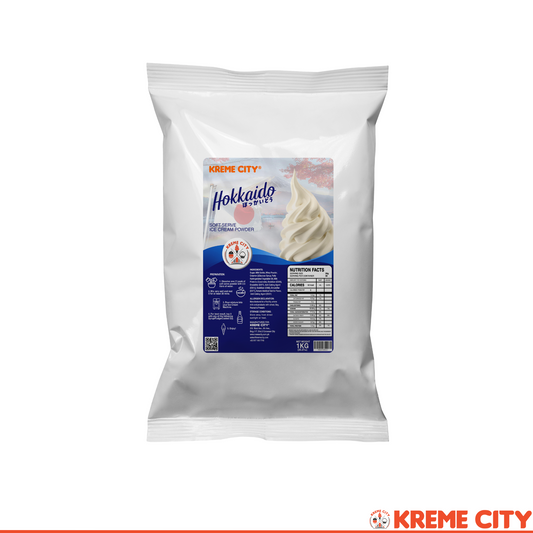 Kreme City Hokkaido Soft Serve Ice Cream Powder Premix 1kg