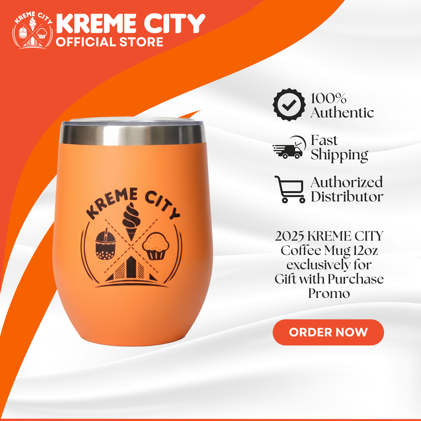 Kreme City 2025 Coffee Mug 12oz