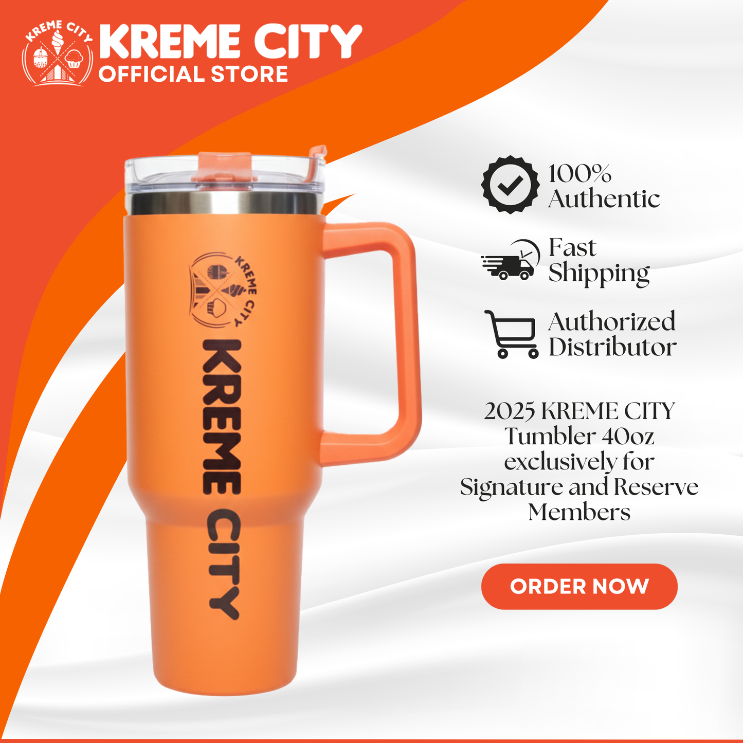 Kreme City 2025 Tumbler 40oz