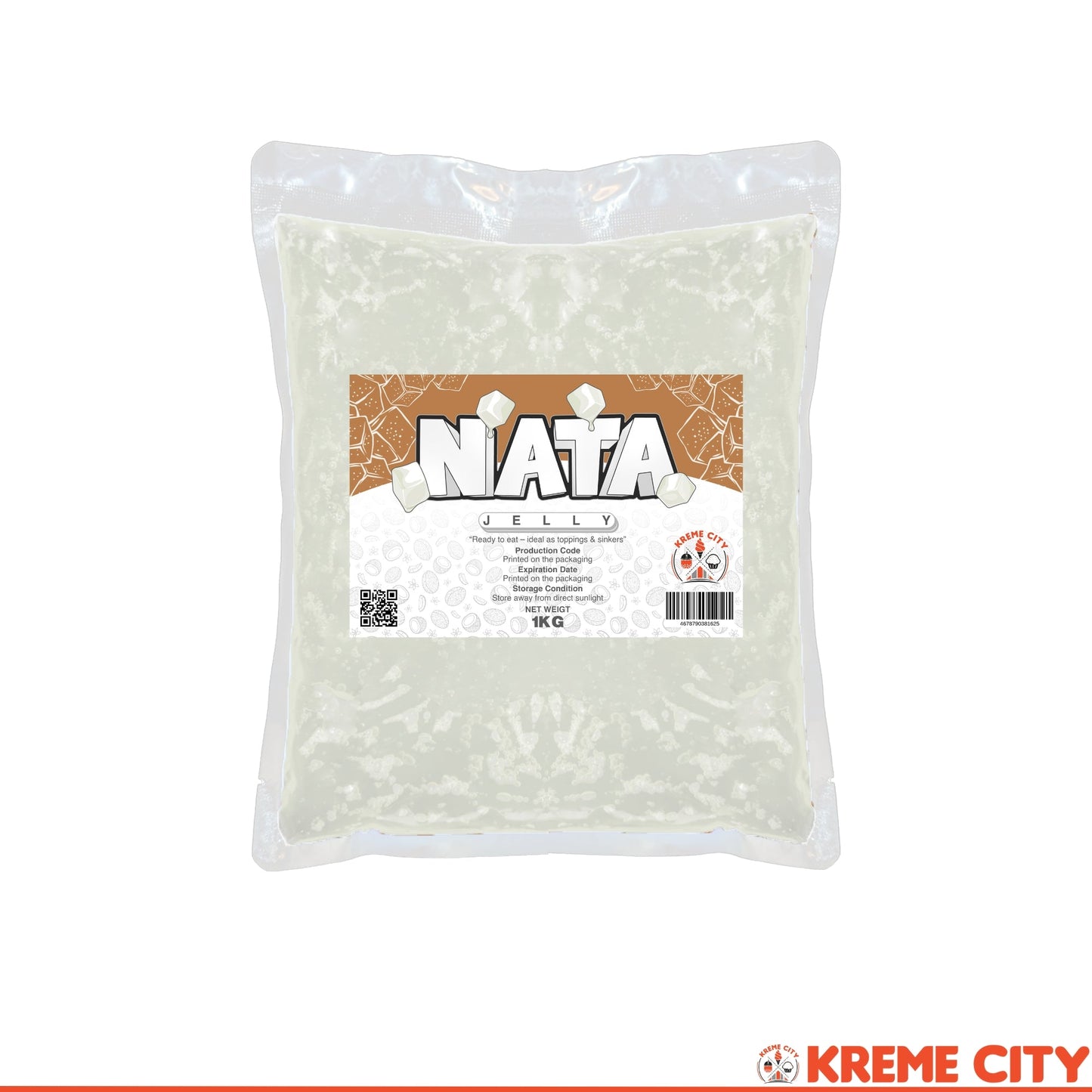 Kreme City Nata Jelly Strips 1kg